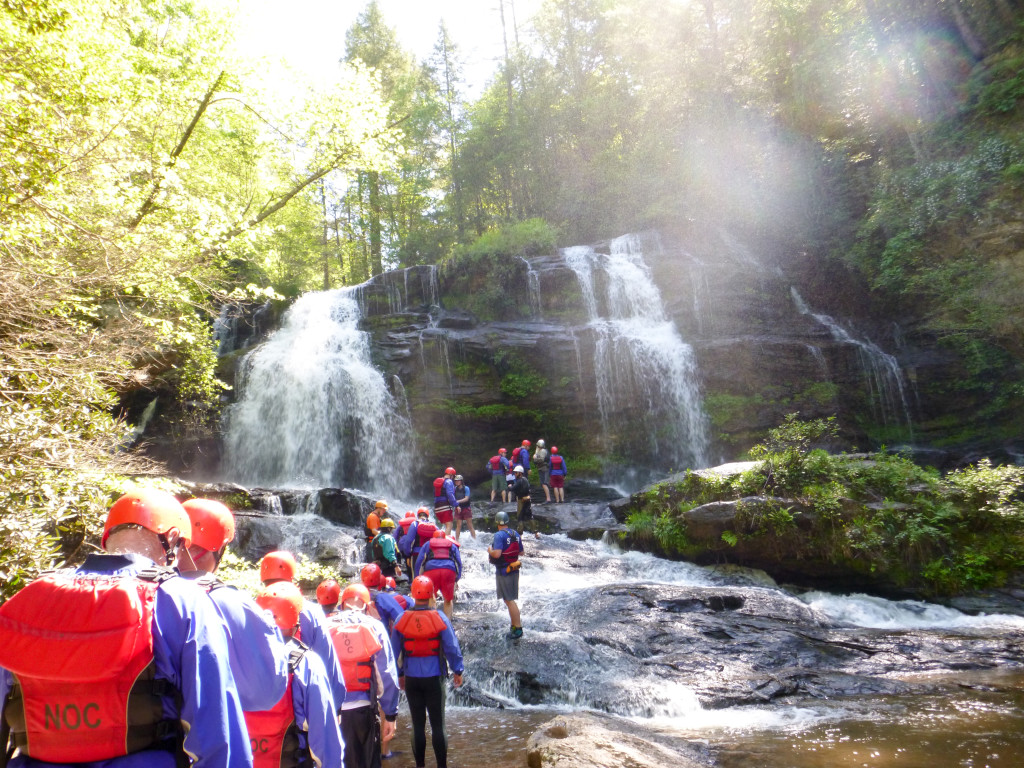 Walking to the Waterfall