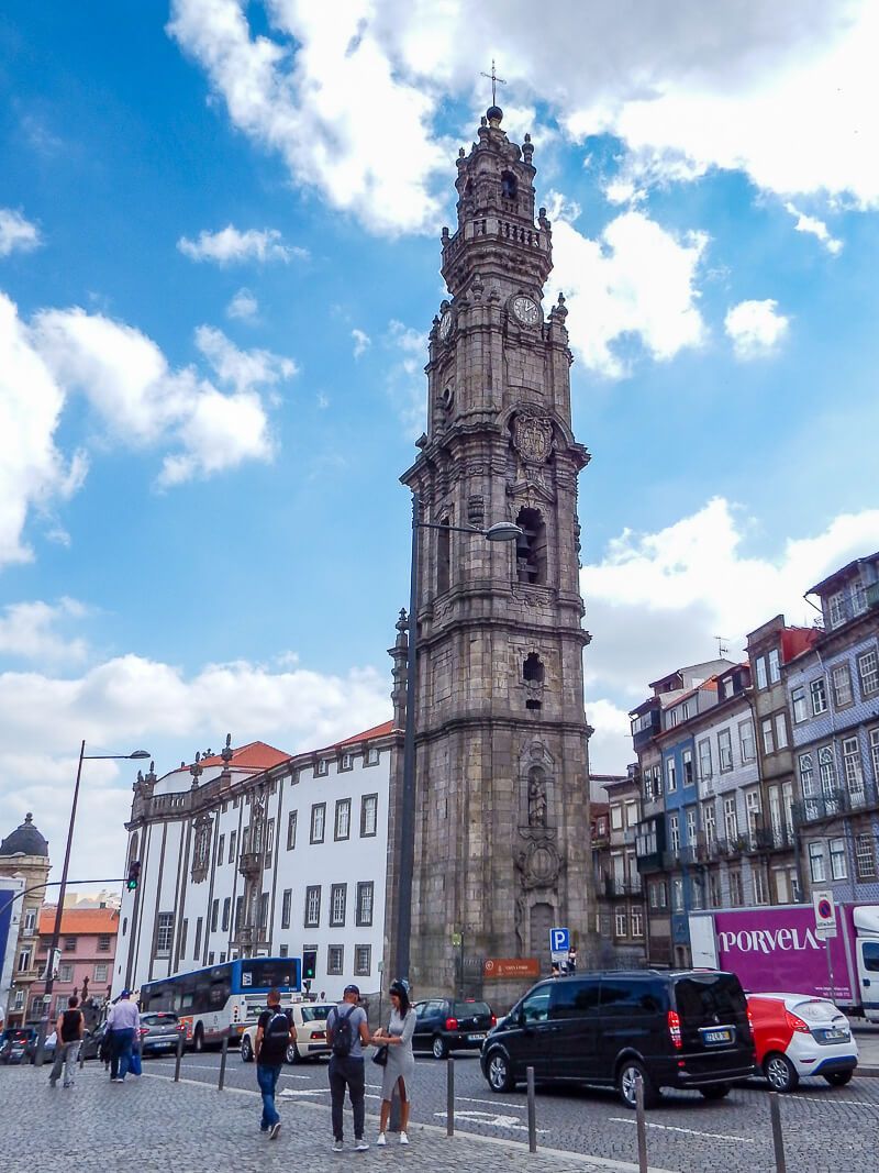 Clerigos Tower in Porto, Portugal