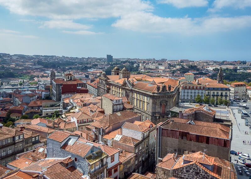 Clerigos Tower in Porto, Portugal