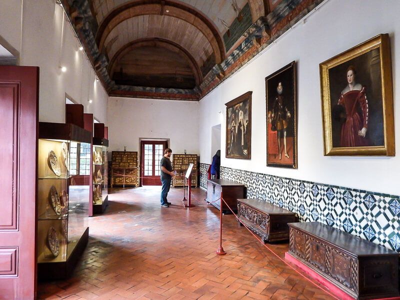 Sintra's National Palace Galley Room