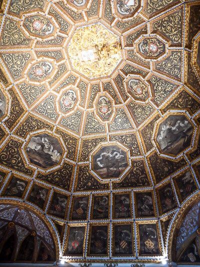 Sintra's National Palace Coats of Arms Room