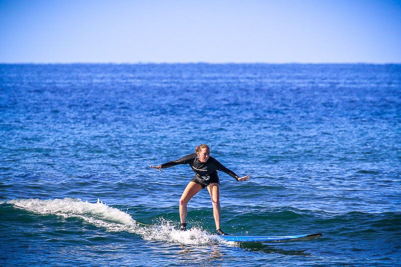 Surfing with Maui Surfer Girls