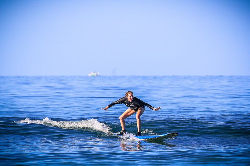 Surfing with Maui Surfer Girls