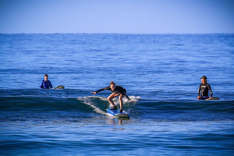 Surfing with Maui Surfer Girls