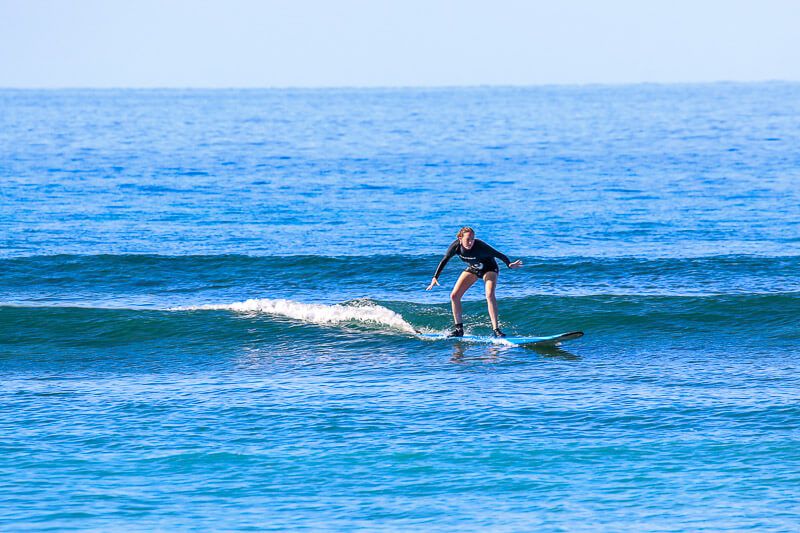 Surfing with Maui Surfer Girls