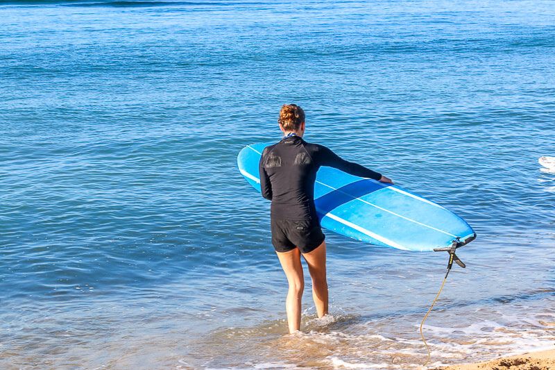 Surfing with Maui Surfer Girls