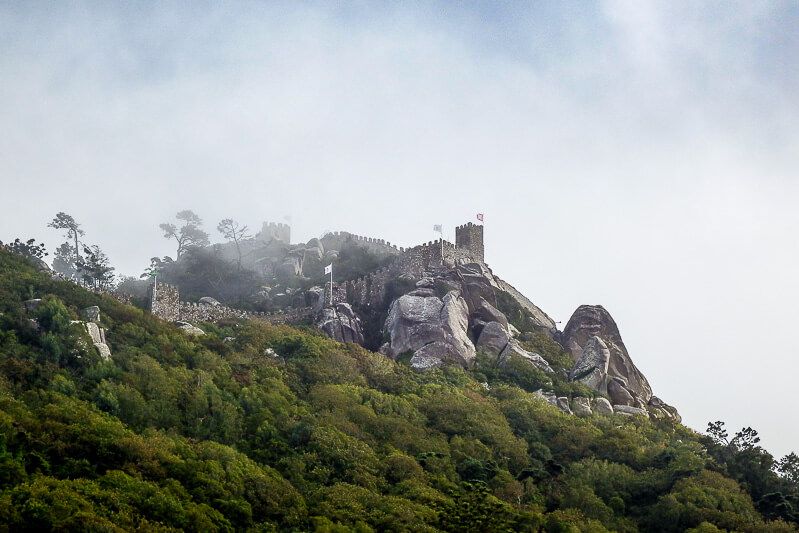 Castelos dos Mouros in Sintra, Portugal