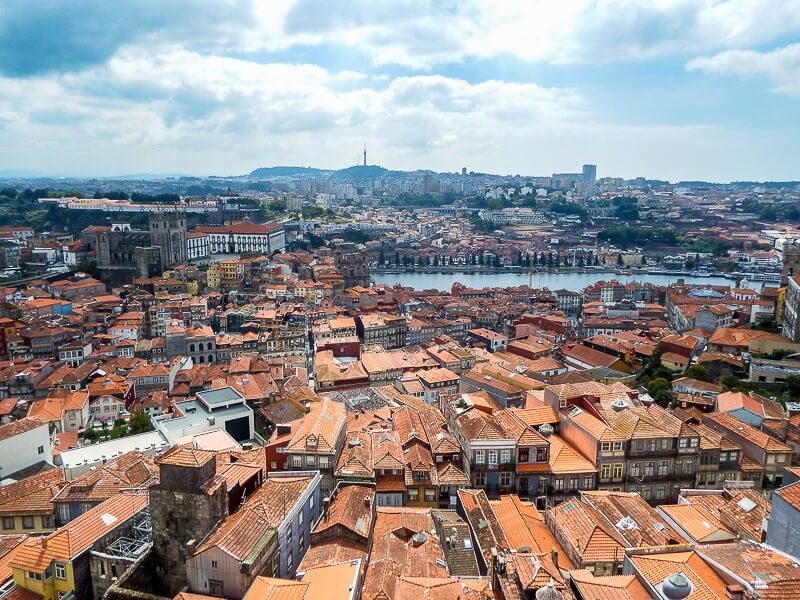 From the Clerigos Tower: Porto, Portugal