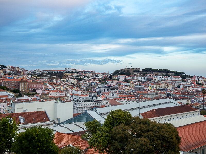 Miradouro in Lisbon, Portugal