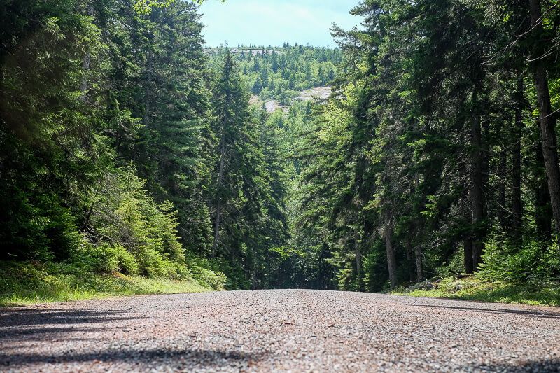 Biking Acadia National Park