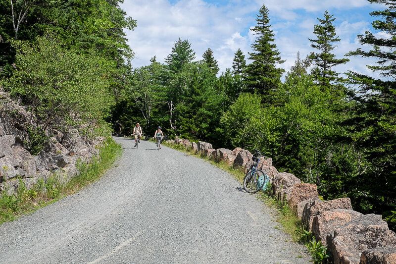 Biking Acadia National Park