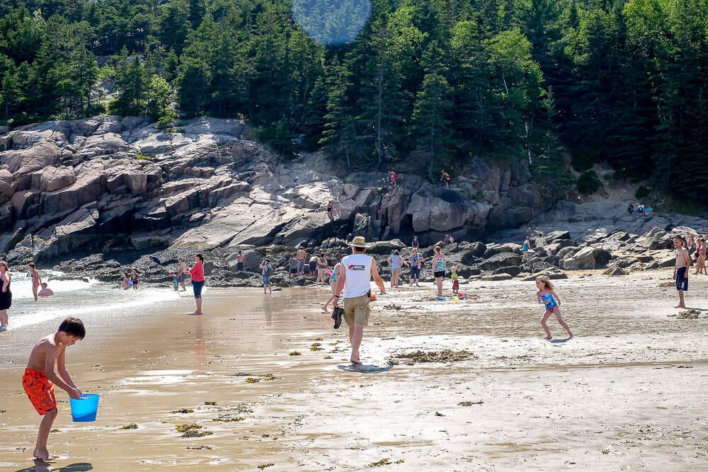 Things to do in Acadia National Park: Sand Beach