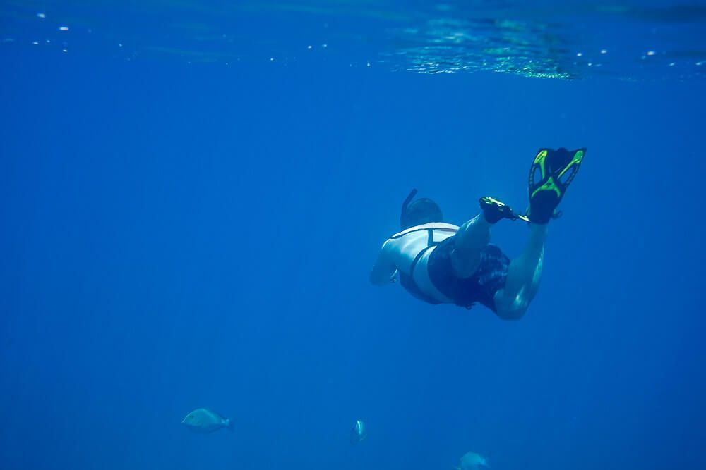 Snorkeling at Cano Island