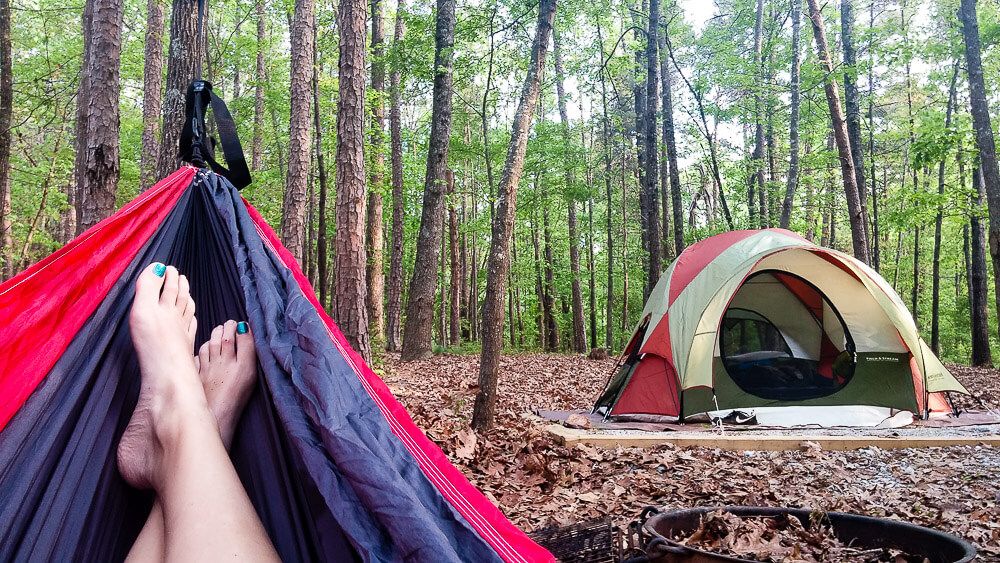 Things to do in Greenville in Summer: Camping