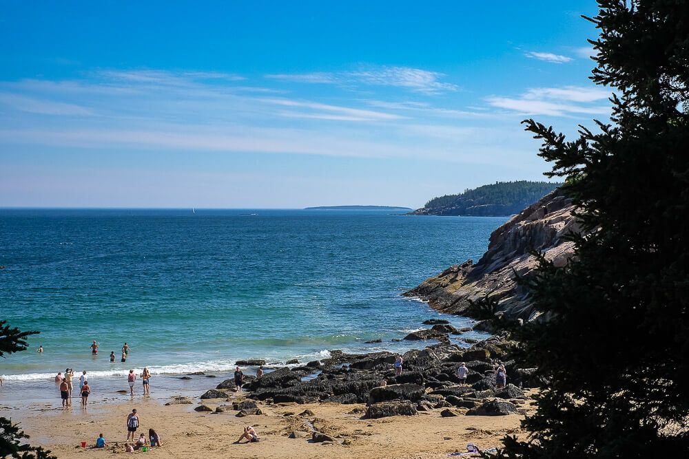 Bar Harbor Itinerary: Sand Beach