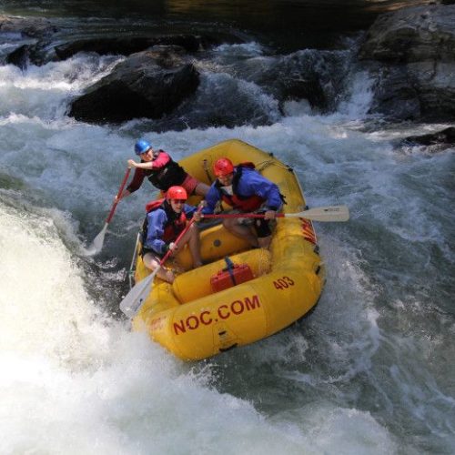 Whitewater Rafting Down the Chattooga