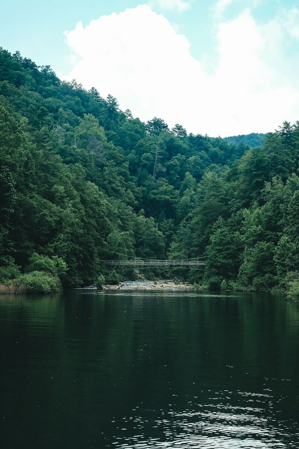 Lake Jocassee Boat-In Camping