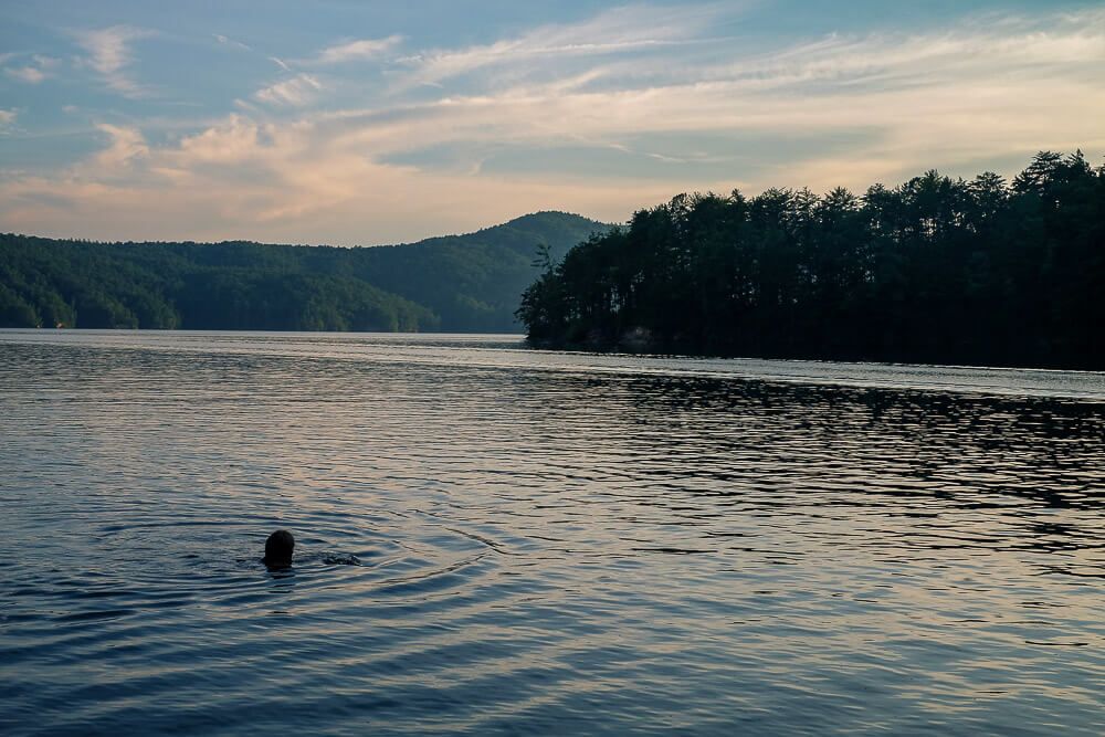 Lake Jocassee Boat-In Camping