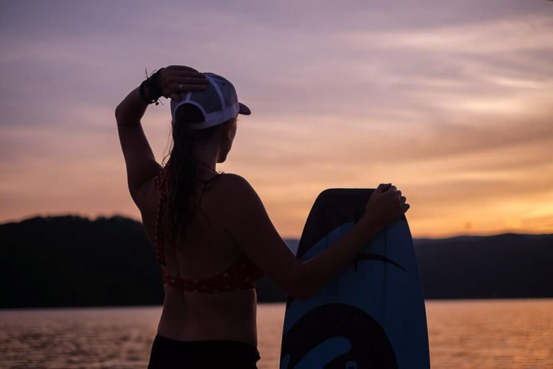 Wakeboarding at Lake Jocassee