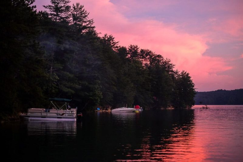 Lake Jocassee Boat-In Camping