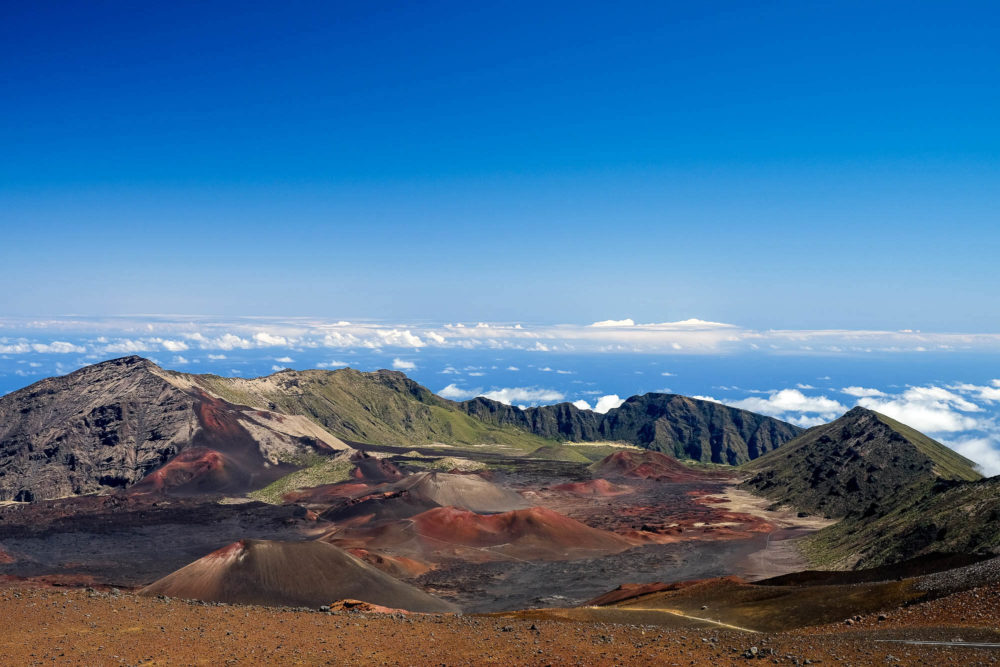 Hiking Haleakala