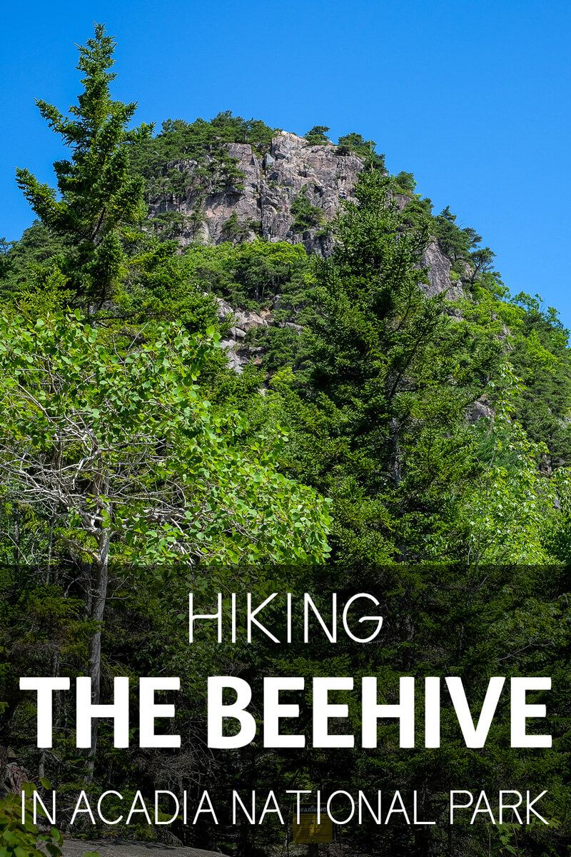 The Beehive trail is one of Acadia National Park's iconic hikes. It's thrilling, strenuous, and not for the faint of heart. You'll hike along exposed cliffs and use iron rungs to reach the summit. This is a must for our trip to Bar Harbor, Maine.