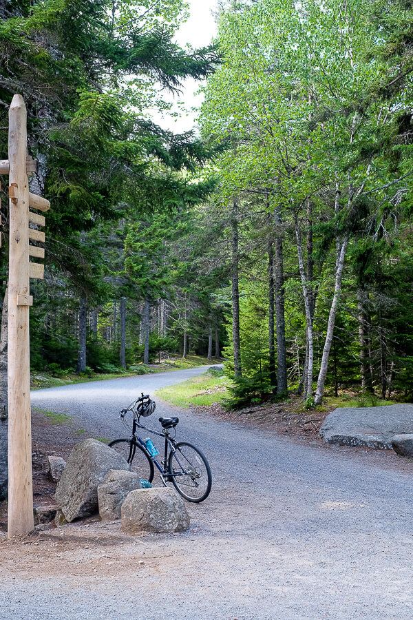 Biking Acadia National Park