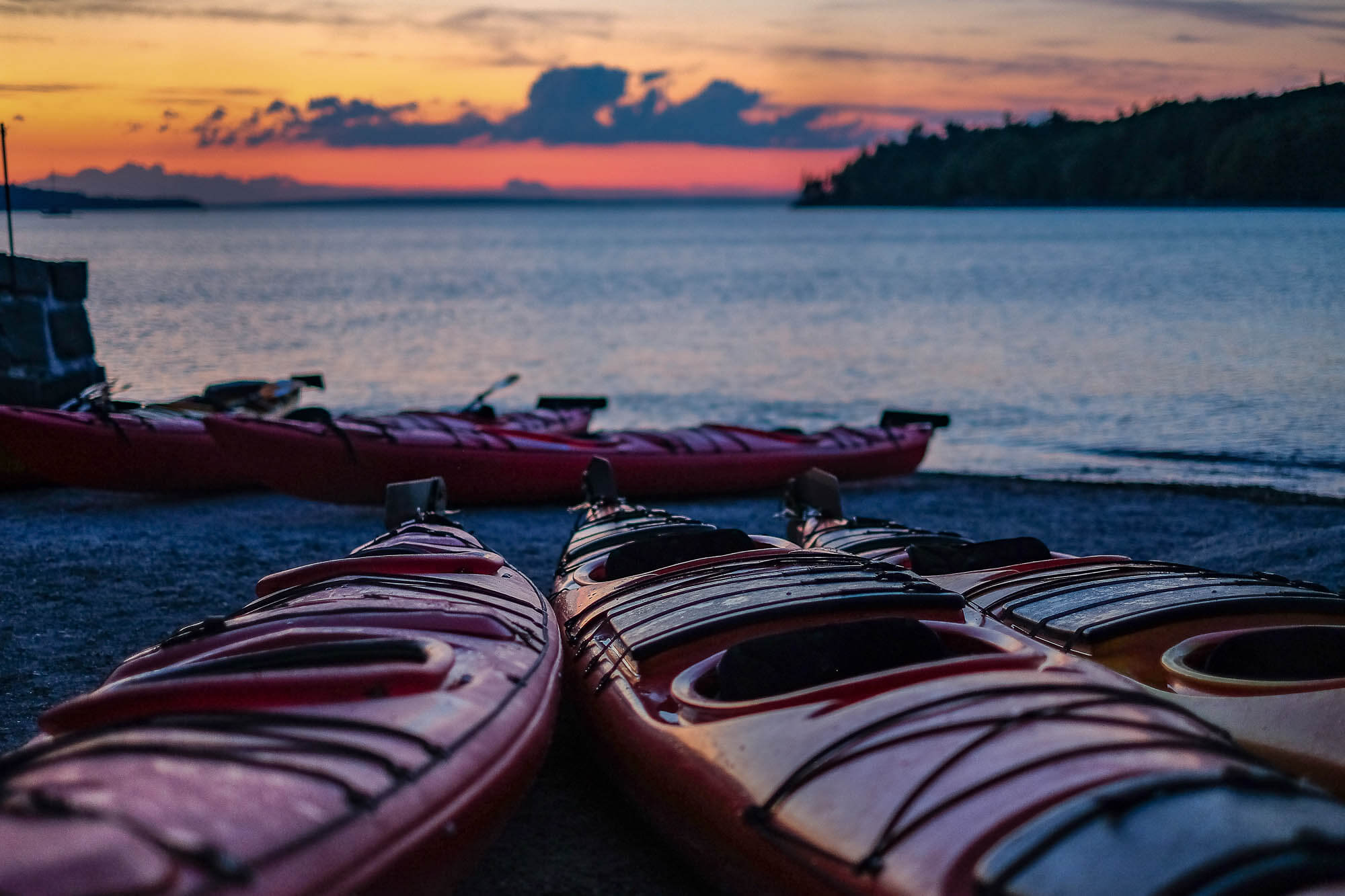 guided kayak tour bar harbor