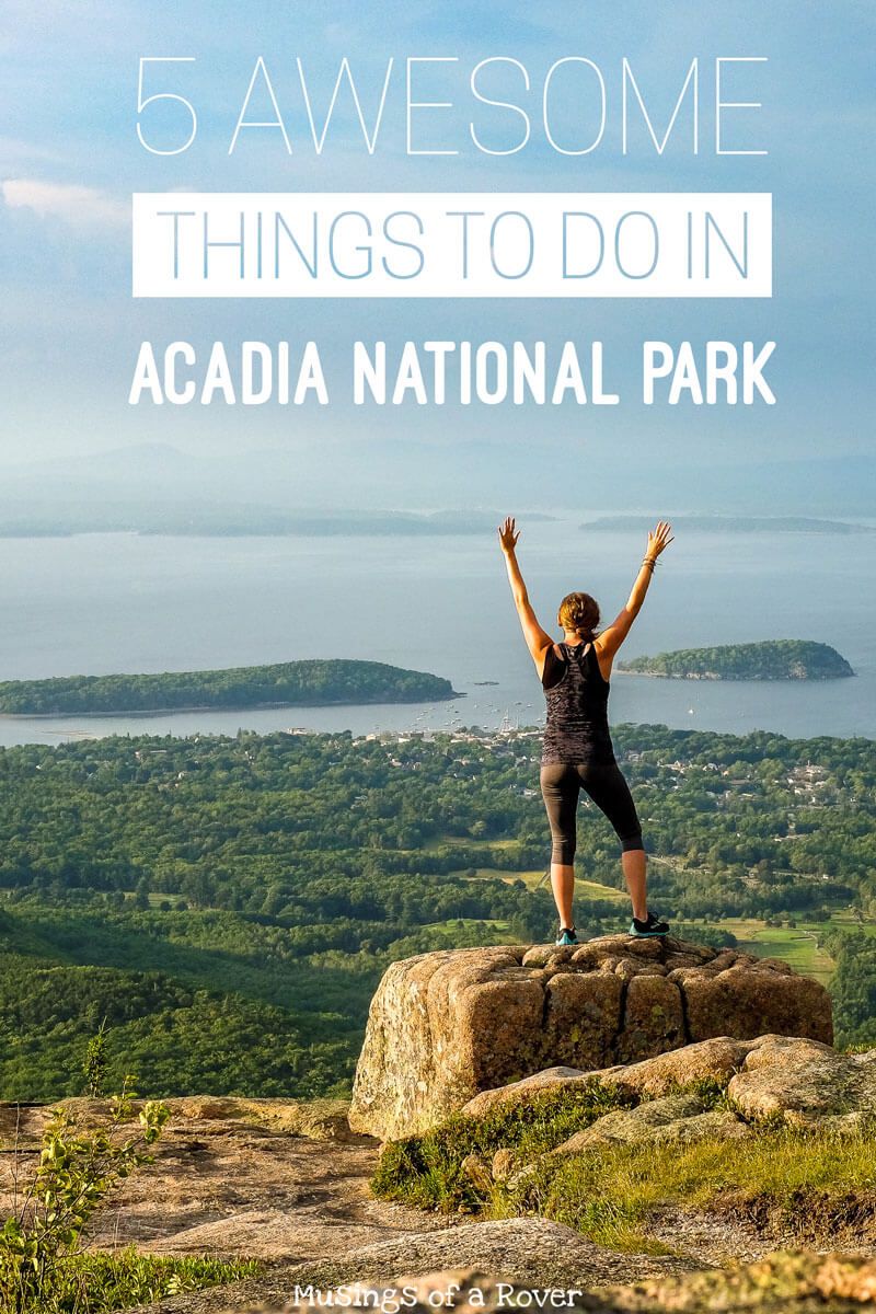 Heading to Bar Harbor or Acadia National Park? Don't miss these main stops! You'll drive the Park Loop Road, bike the carriage roads, hike Acadia's trails, eat at the Jordan Pond House, and experience Cadillac Mountain.