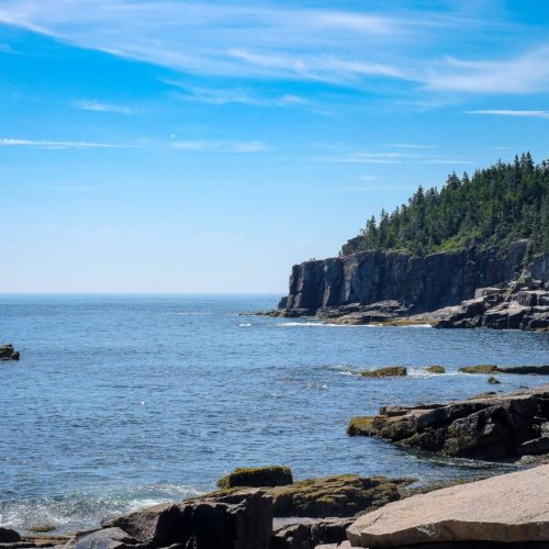 Rock Climbing in Acadia at Pebble Beach & Otter Cliffs