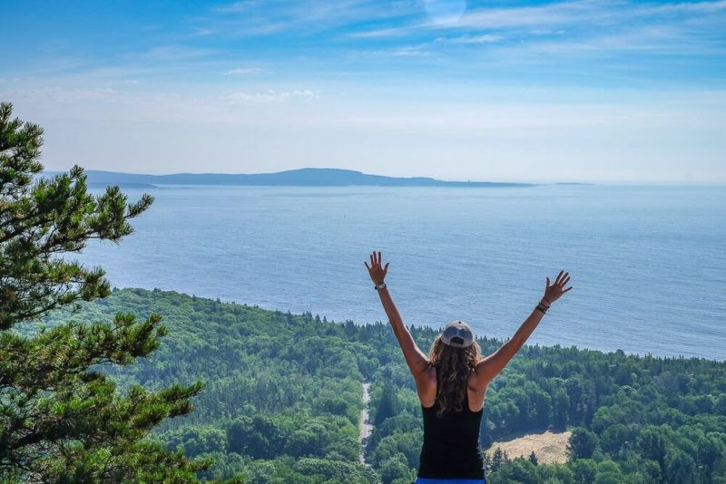 Things to do in Acadia National Park: Hiking the Beehive