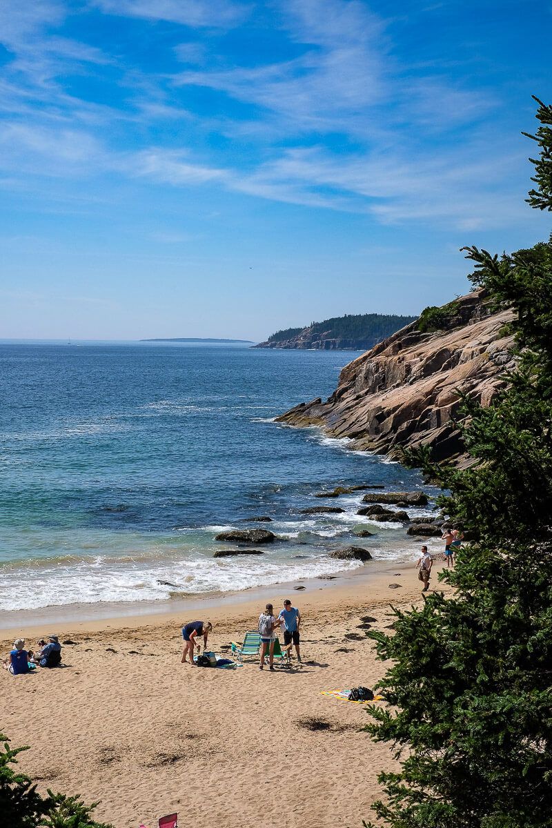 Things to do in Acadia National Park: Sand Beach