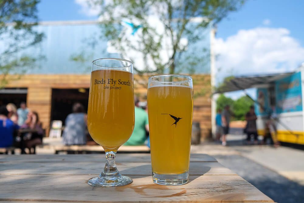 Things to do in Greenville in Summer: Birds Fly South Brewery in Greenville, SC