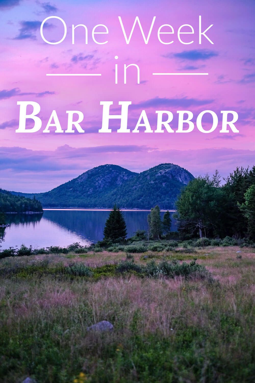 Heading to Bar Harbor, Maine or Acadia National Park? This itinerary will give you everything you need to know to make your visit memorable. Includes highlights like whale-watching, rock climbing, scenic drives, Cadillac Mountain, hiking, and more.