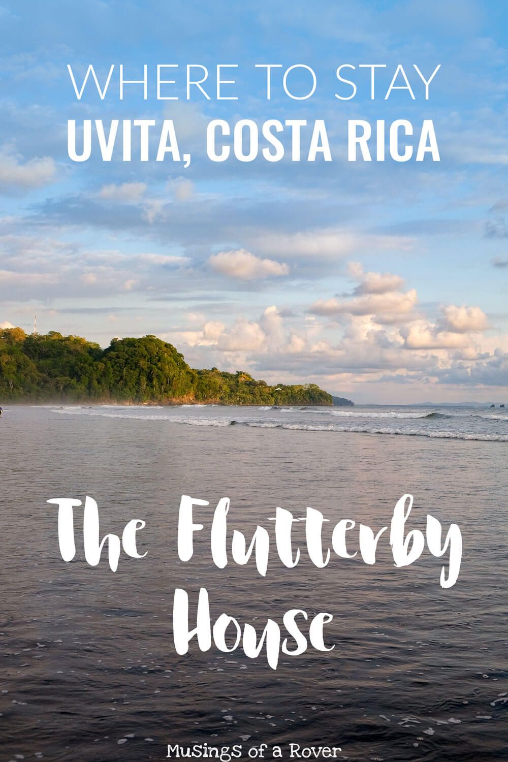 Uvita, Costa Rica has a handful of accomodation options but there is one Uvita hostel you need to try: The Flutterby House. Private treehouses, dorms, cabins, great food, lively bar, amazing staff, 2 blocks from the beach, surf lessons, and more. Need I go on?