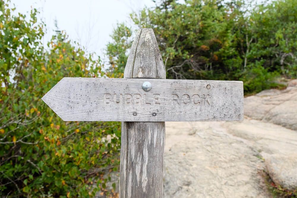 bubble rock trail