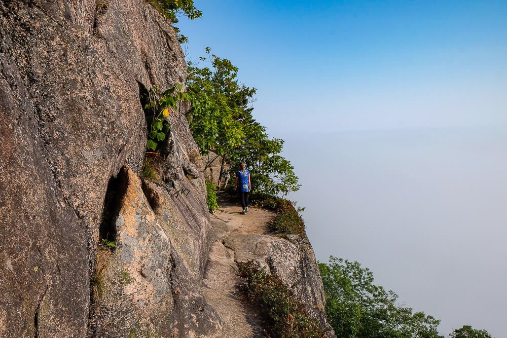 Hiking the Precipice Trail