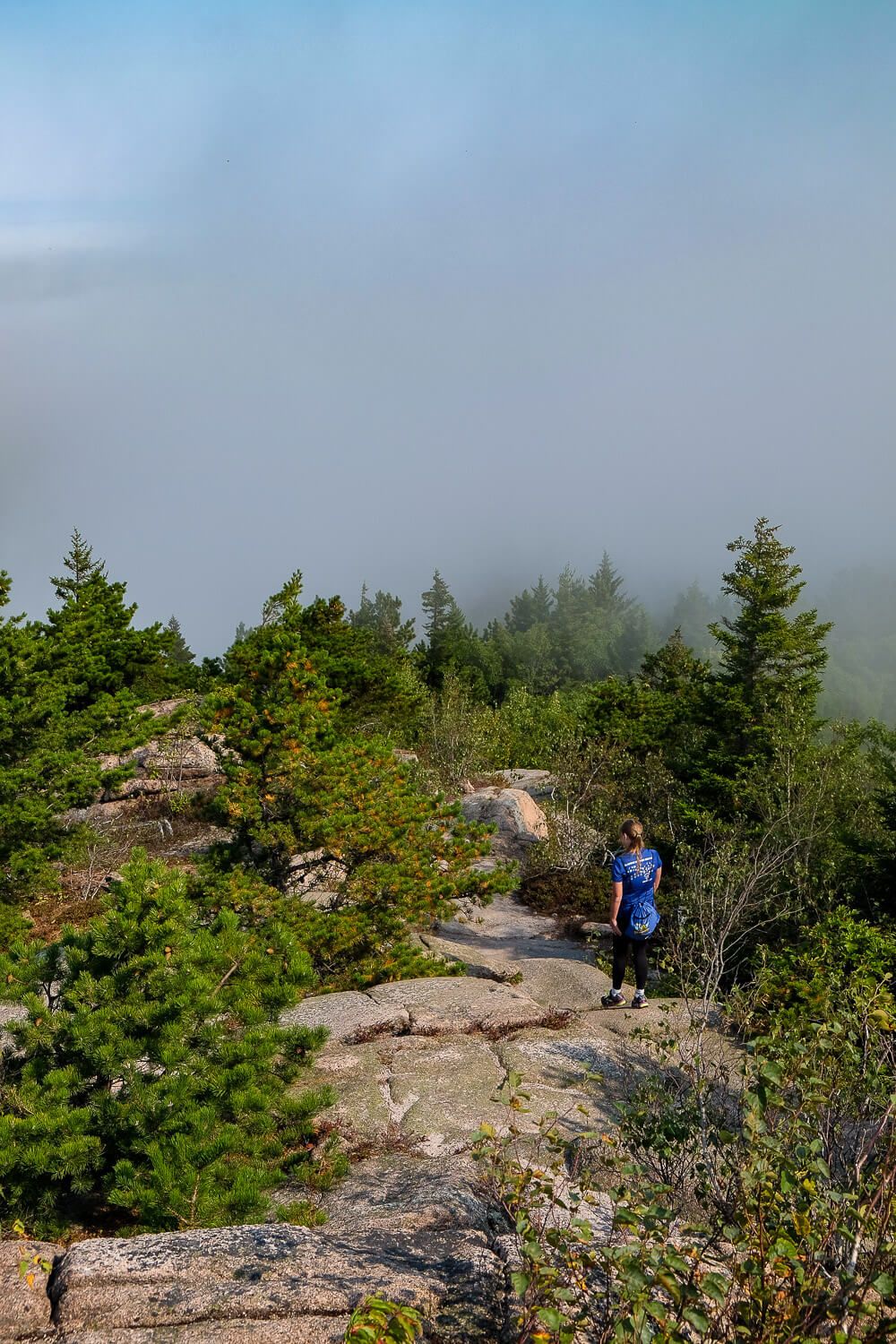 Hiking the Precipice Trail