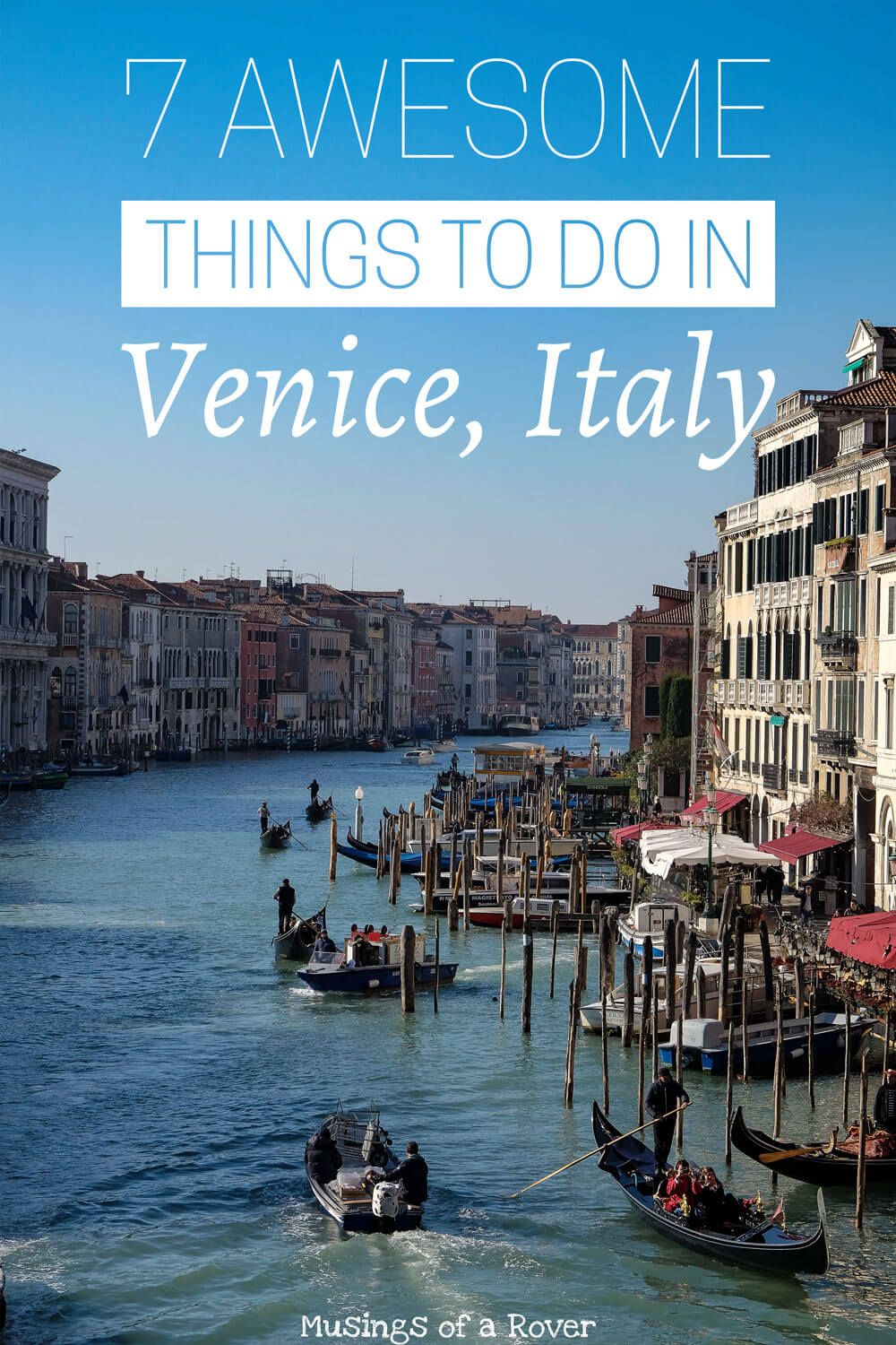 Heading to Venice, Italy? Check out this list for things to do! Including climbing the campanile for sunset, seeing San Marco Square, exploring the Doge Palace, riding in a vaporetto, eating cicchetti, and more. italy, venice, italy travel, venice travel, italy things to do, venice things to do