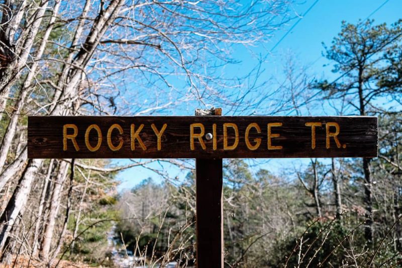 Stone Mountain in Dupont State Forest Trail Guide