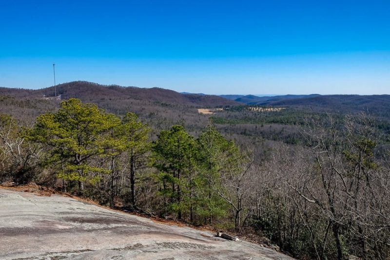 Stone Mountain in Dupont State Forest Trail Guide