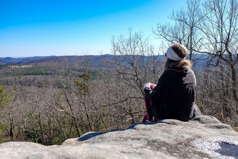 Stone Mountain in Dupont State Forest Trail Guide