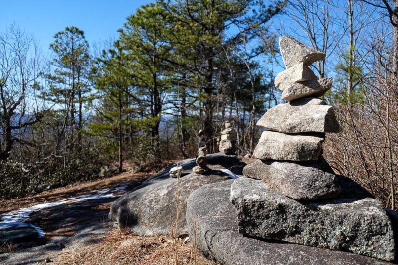 Stone Mountain in Dupont State Forest Trail Guide