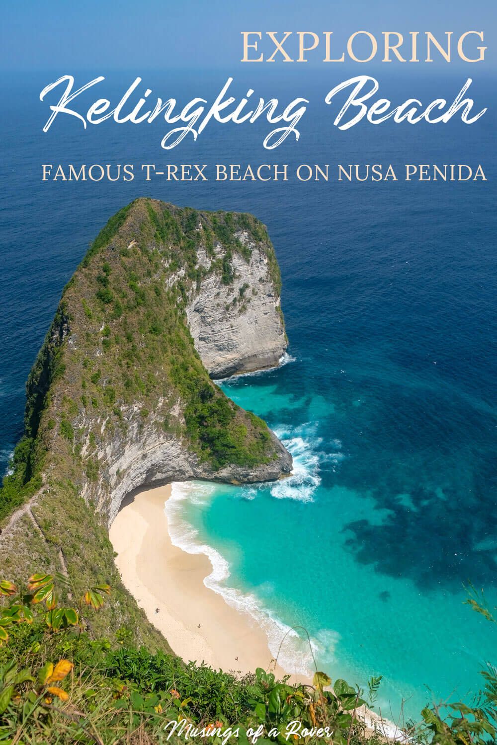 Headed to Nusa Penida near Bali to see the famous Kelingking Beach (aka T-Rex Beach)? Find out everything about the hike down to the beach here. Also includes how to get to the beach and where to stay nearby.