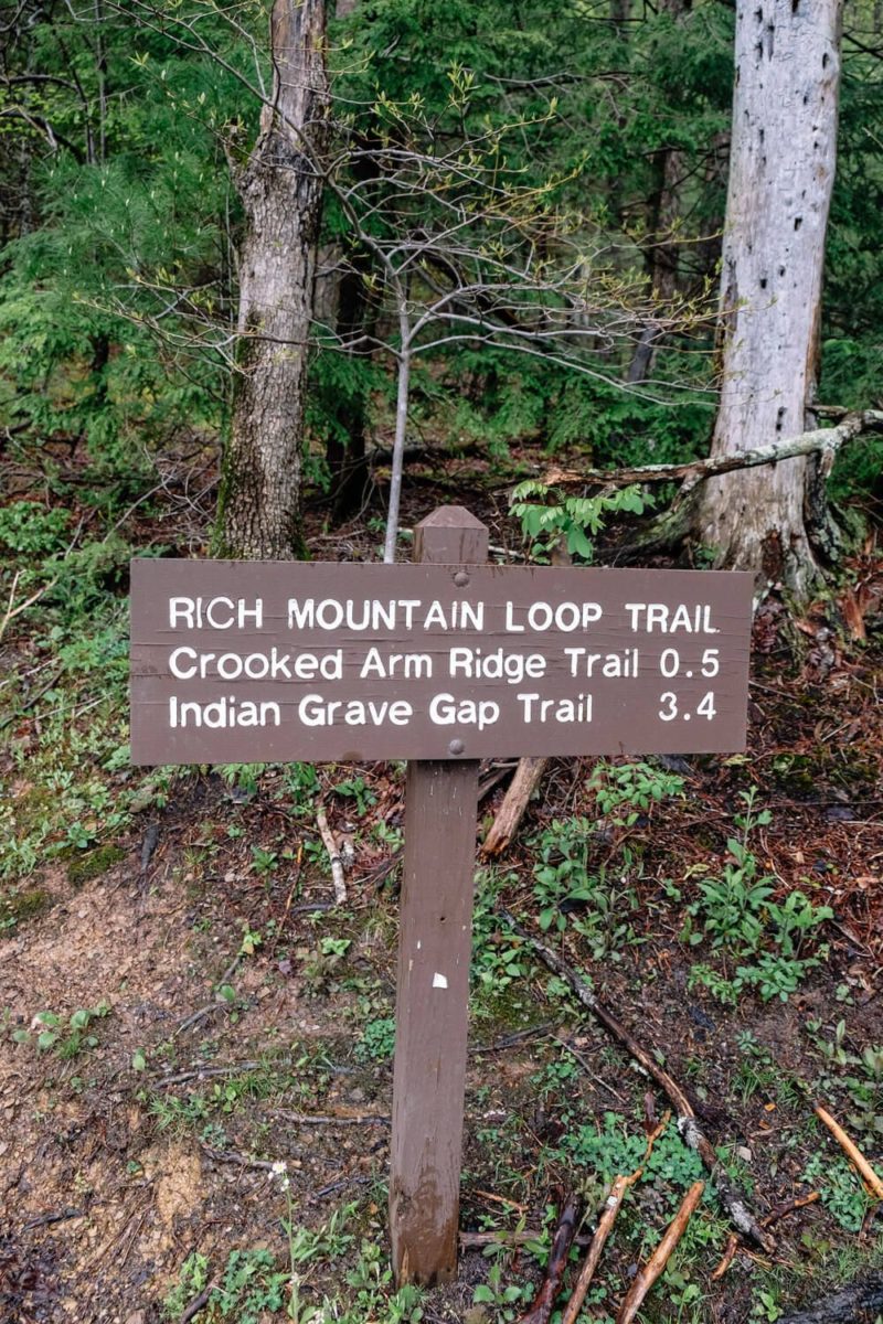 Rich Mountain Loop Trailhead