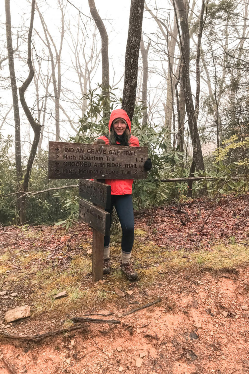 Rich Mountain Loop: Indian Grave Gap Trail