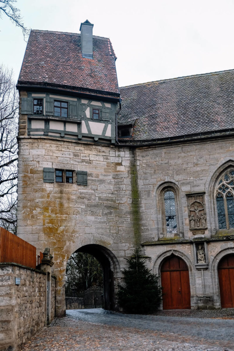 Rothenburg, Germany in December