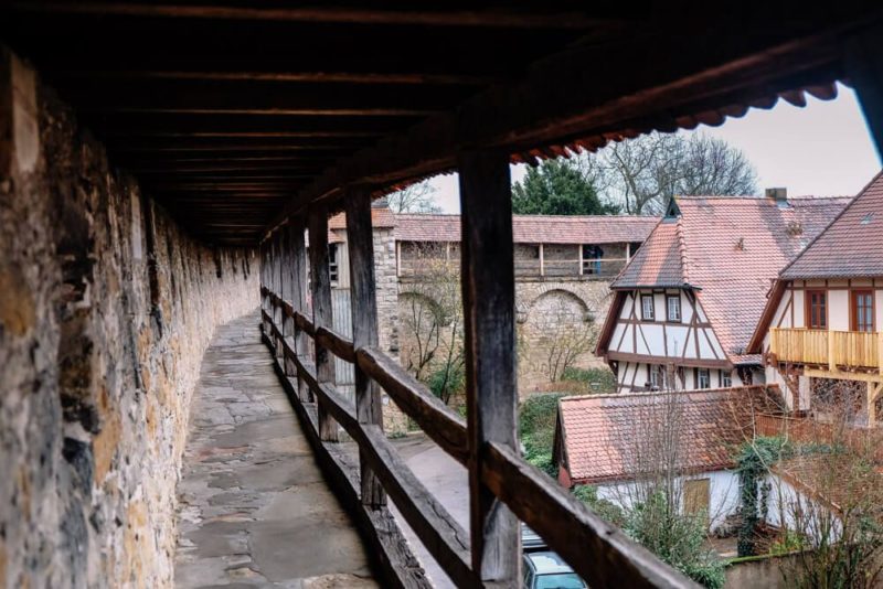 Rothenburg, Germany in December