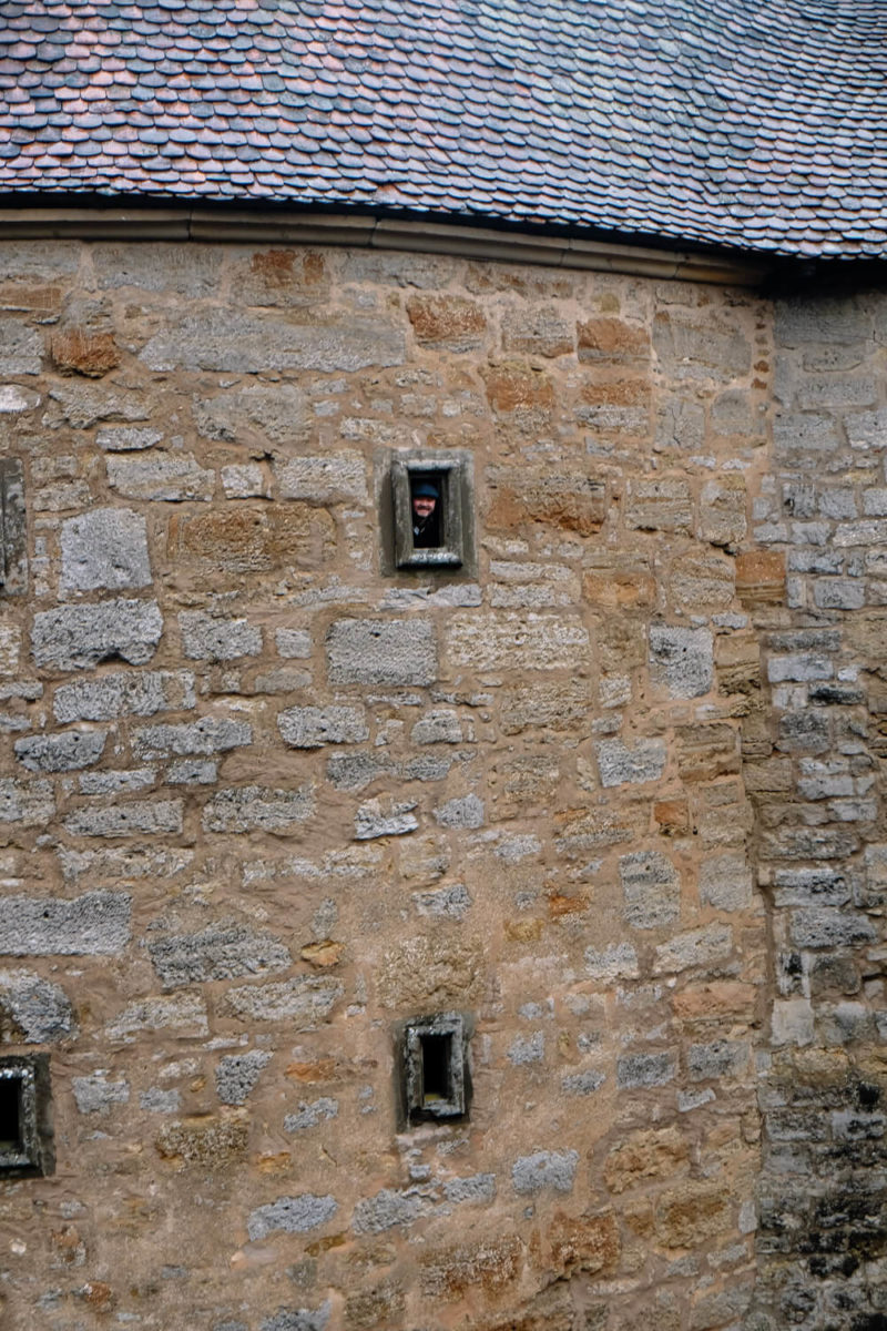 Rothenburg, Germany in December