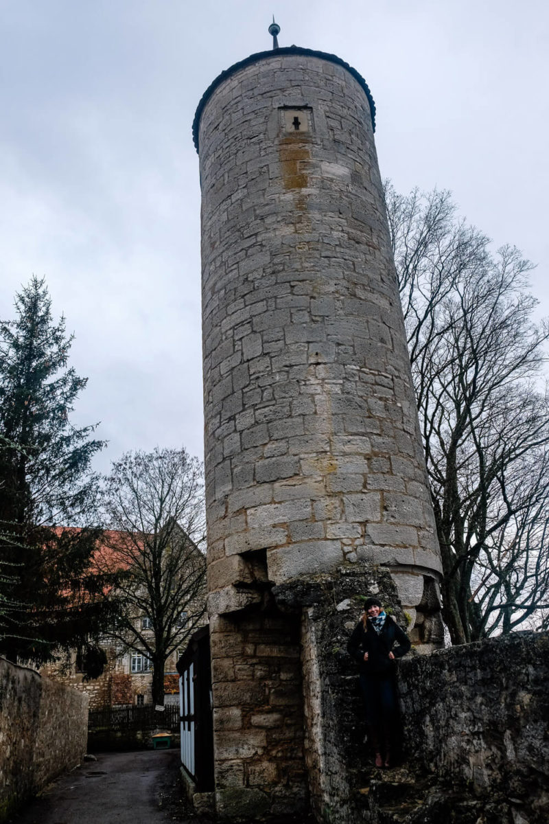 Rothenburg, Germany in December